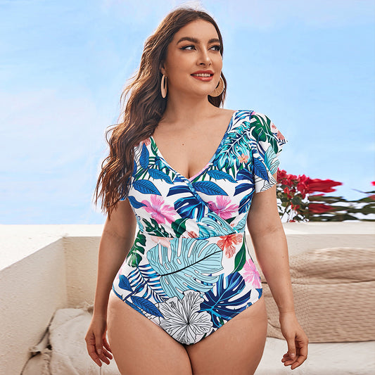 A Shore Fit Swimwear Plus Size