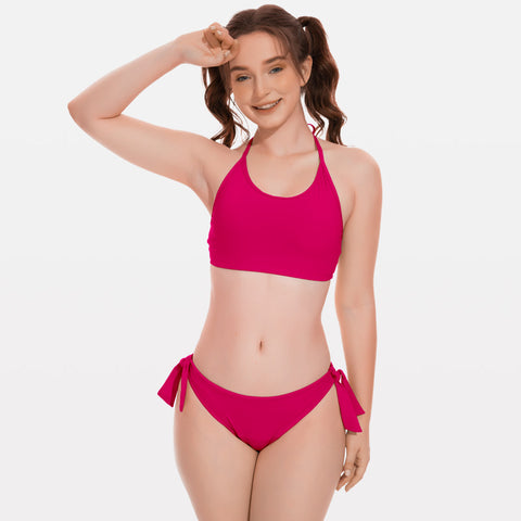 Auslaufsicheres Badebekleidungsset von Beautikini mit niedriger Taille