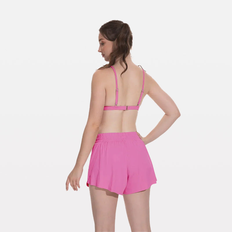 Beautikini Bas de maillot de bain menstruel Short de sport 2 en 1