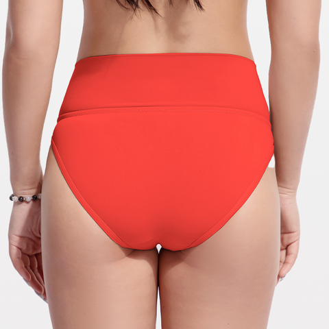 Bas de maillot de bain menstruel taille haute Beautikini