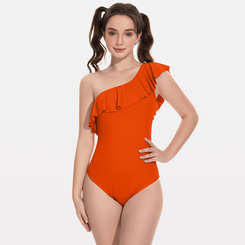 Beautikini One Piece One Shoulder Leakproof Period Swimwear