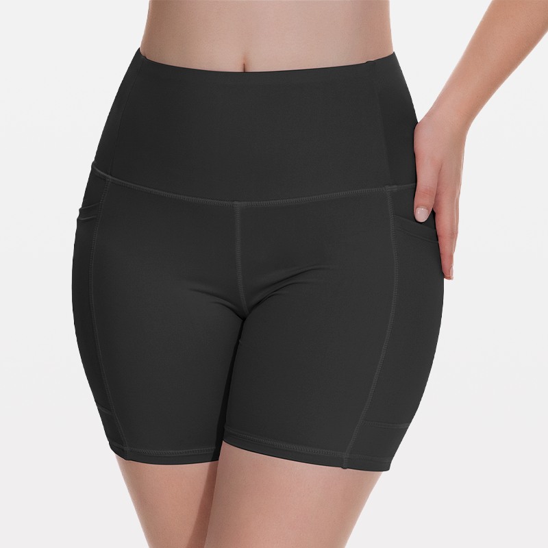 Beautikini Period Traje de baño Shorts de baño con bolsillos