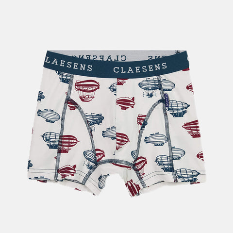 Boys' Boxer Shorts 3-Pack - Polar Bear, Dino, Balloon Ride & Milky Way Prints