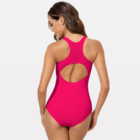 Beautikini Maillot de bain menstruel une pièce étanche pour adolescentes et filles