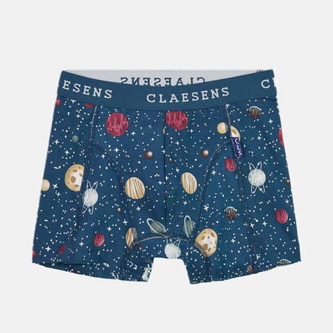 Boys' Boxer Shorts 3-Pack - Polar Bear, Dino, Balloon Ride & Milky Way Prints