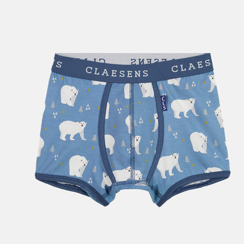 Boys' Boxer Shorts 3-Pack - Polar Bear, Dino, Balloon Ride & Milky Way Prints