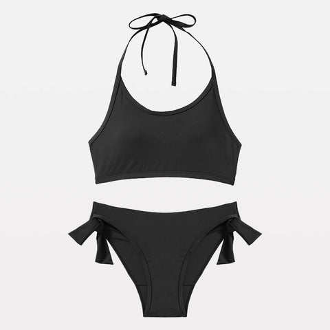 Auslaufsicheres Badebekleidungsset von Beautikini mit niedriger Taille