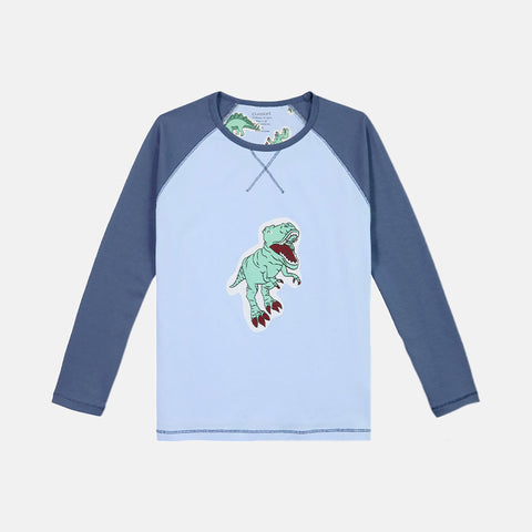 Boys' Long Sleeve Pyjama Set - Dino, Balloon Ride, Planet & Polar Bear Designs