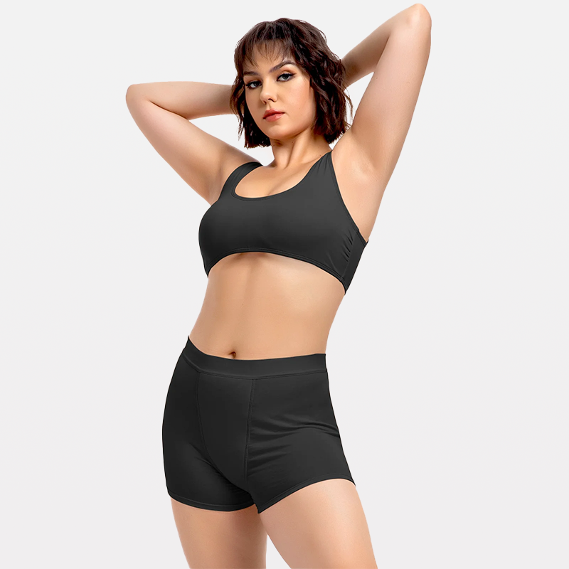 【1 ORDER 3 SIZES】Beautikini Stretch Seamless Heavy Flow Boyshort Period Underwear