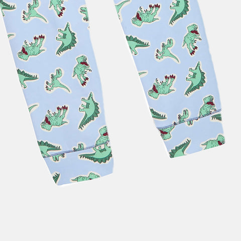 Boys' Long Sleeve Onesie - Planet, Dino & Zeppelin Prints