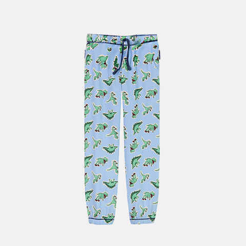 Boys' Long Sleeve Pyjama Set - Milky Way & Dino Prints