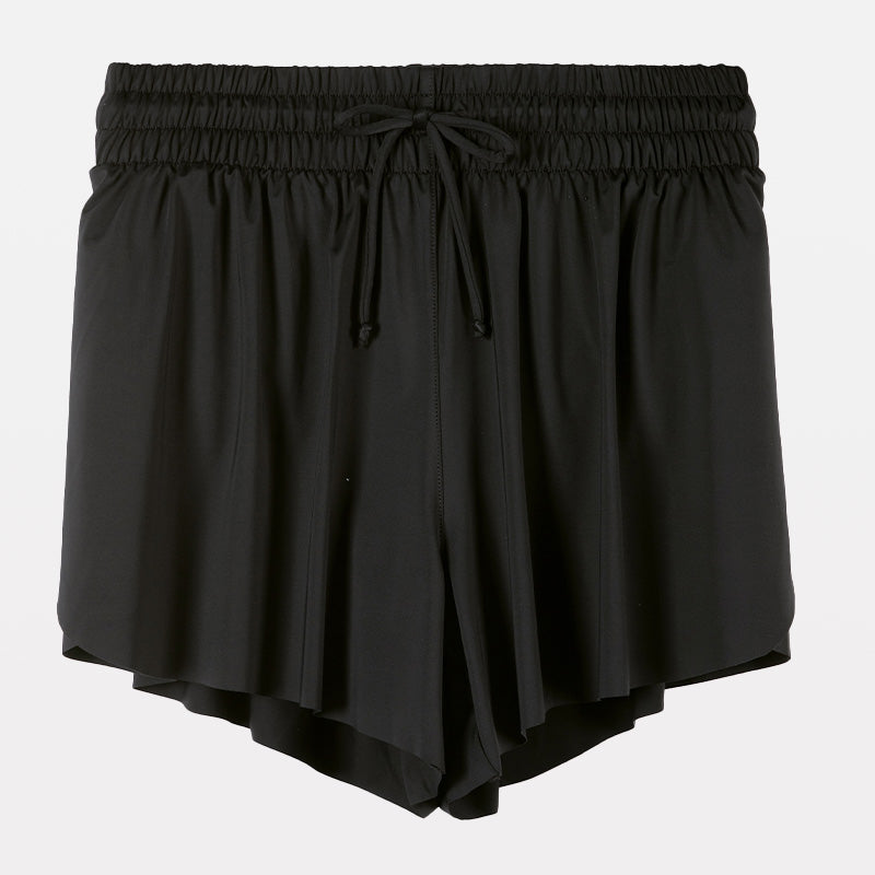 Shorts atléticos 2 em 1 com parte inferior de roupa de banho Beautikini Period