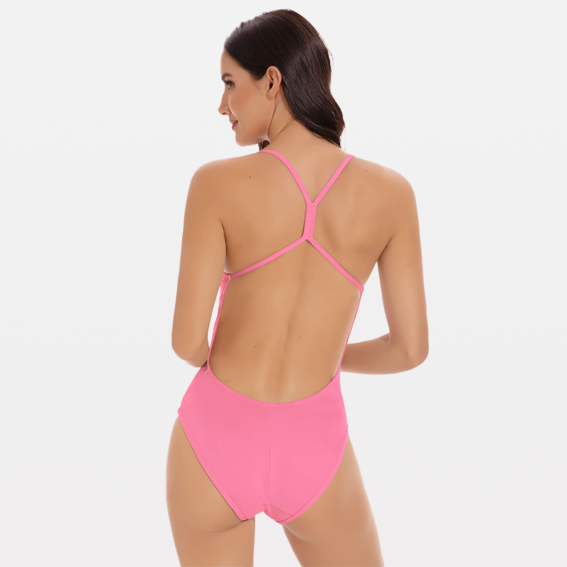 Beautikini Period Swimwear One Piece Swimsuit Racerback Training Bathing Suit