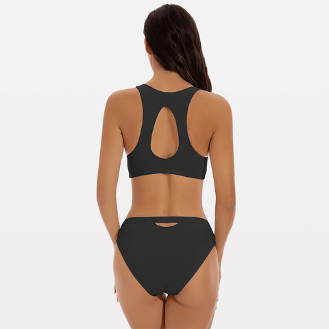 Beautikini Period Swimwear Two Piece Bikini Menstrual Leakproof Bathing Suit