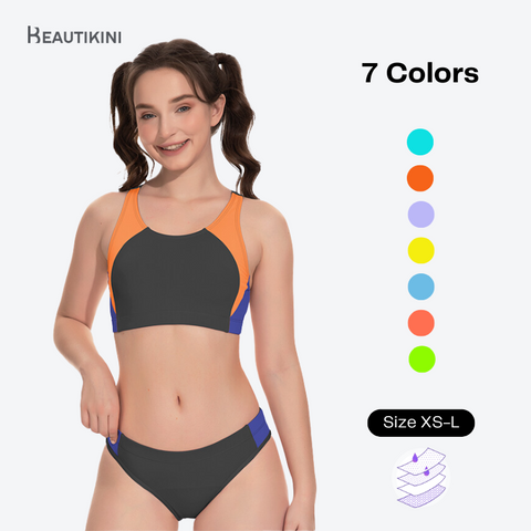 Beautikini Maillots de bain menstruels Ensembles de bikini