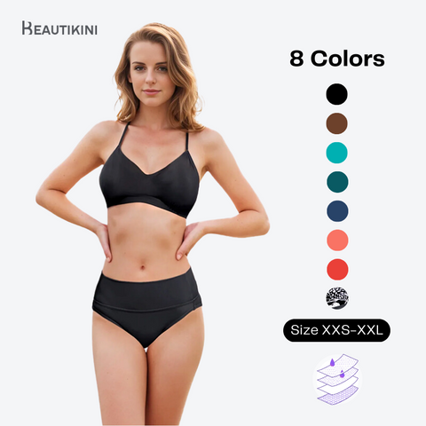 Beautikini High Waisted Period Swimwear Bottoms