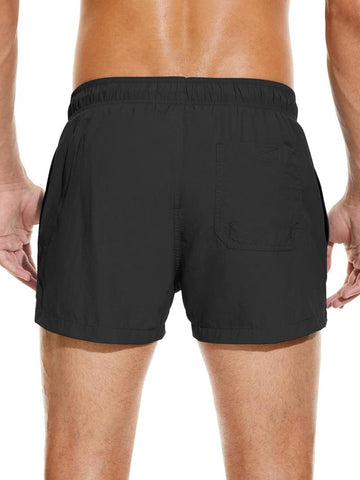 【2 pieces】Men's Plain Pocket Drawstring Waist Sleep Shorts, Regular Fit Casual Comfy Breathable Pajama Shorts for Summer, Women's Sleepwear Bottoms for Daily Home Wear